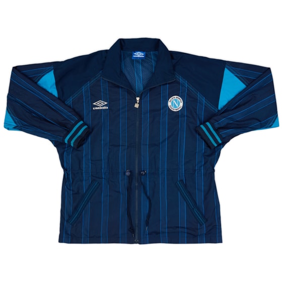 1991-93 Napoli Umbro Track Jacket - 7/10 - (L)