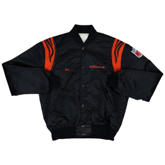 1980s Cincinnati Bengals Starter Satin Varsity Jacket - 5/10 - (L)