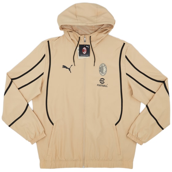 2024-25 AC Milan Puma Pre-Match Hooded Jacket