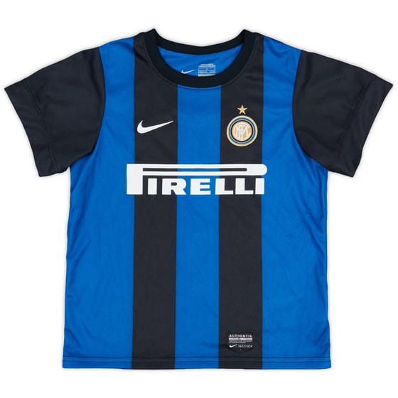 2012-13 Inter Milan Home Shirt - 9/10 - (6-7 Years)