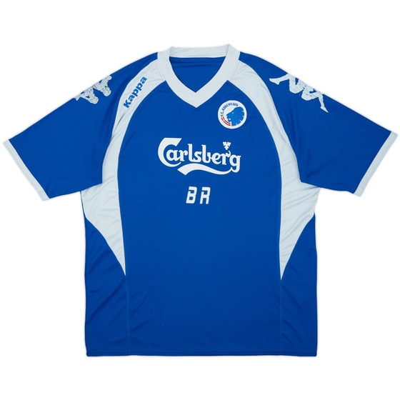 2006-07 FC Copenhagen Kappa Staff Issue Training Shirt 'BR' - 6/10 - (XL)