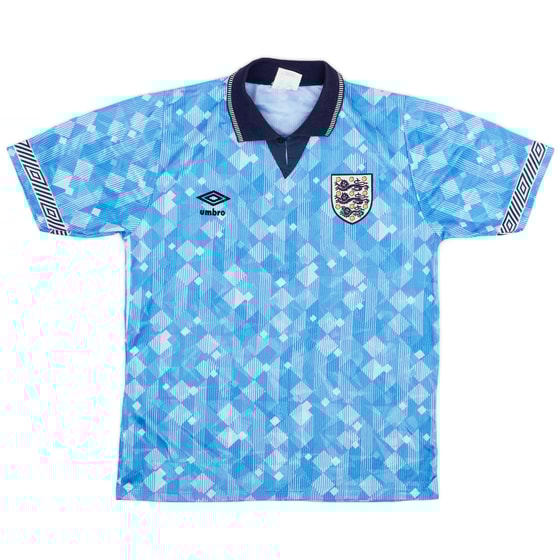 1990-92 England Third Shirt - 8/10 - (S)