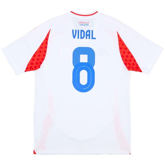 2024-25 Chile Away Shirt Vidal #8