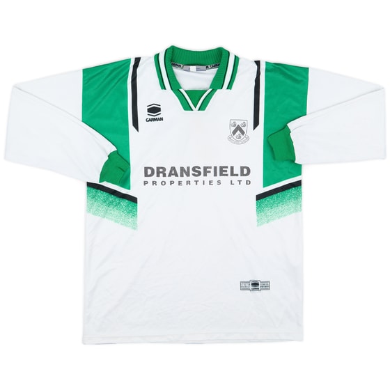 2000-02 North Ferriby United Match Issue Home L/S Shirt #16