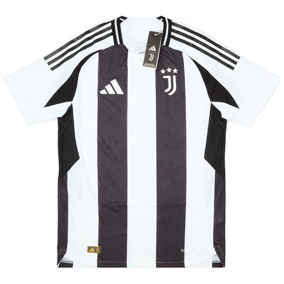 2024-25 Juventus Authentic Home Shirt