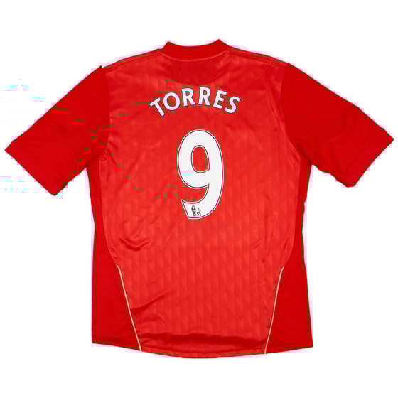 2010-12 Liverpool Home Shirt Torres #9