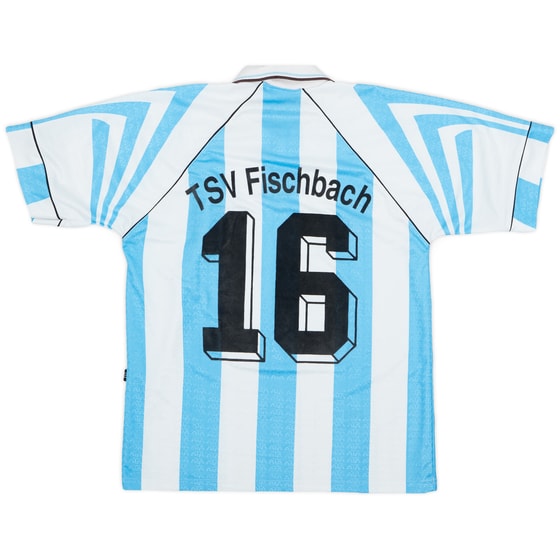 1996-98 Argentina Home Shirt #16 - 8/10 - (M)