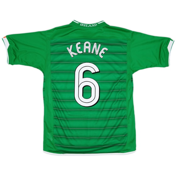 2003-04 Ireland Home Shirt Keane #6