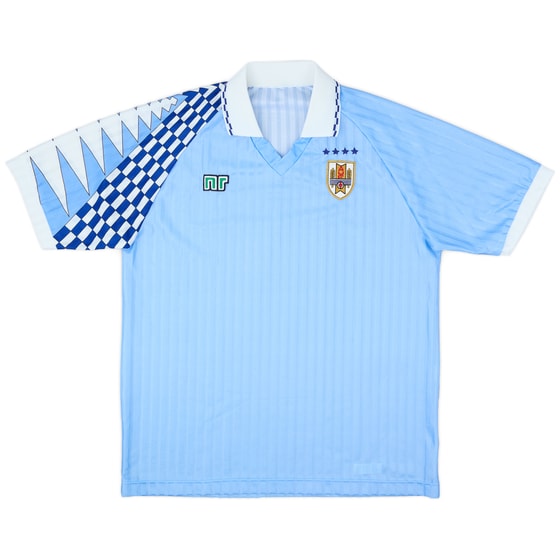1992-95 Uruguay Home Shirt - 9/10 - (XL)