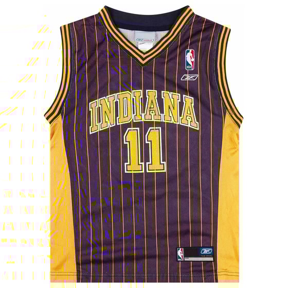 2002-05 Indiana Pacers Tinsley #11 Reebok Jersey (Away) Y