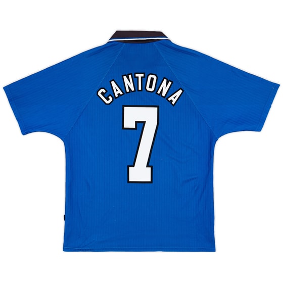 1996-98 Manchester United Third Shirt Cantona #7 - 5/10 - (M)