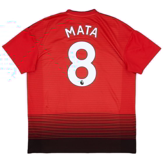 2018-19 Manchester United Home Shirt Mata #8