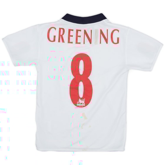 2004-06 West Brom Third Shirt Greening #8 - 4/10 - (7-8 Years)