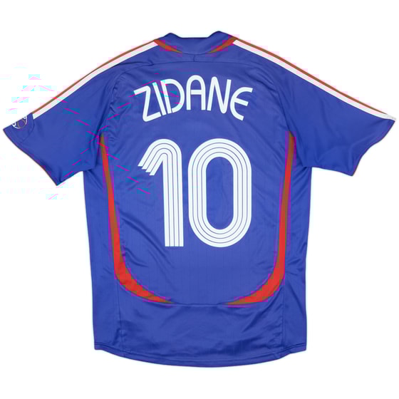 2006-07 France Home Shirt Zidane #10 - 5/10 - (M)