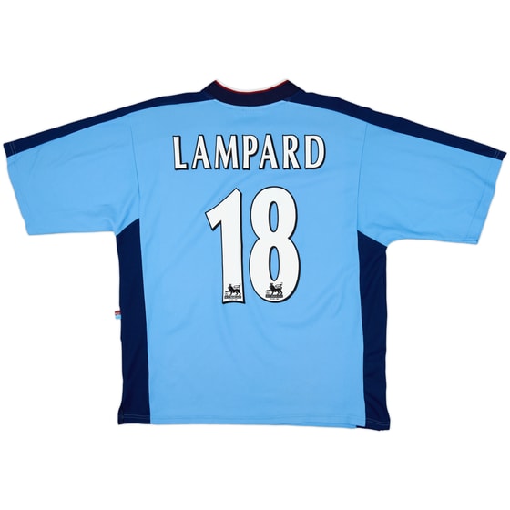 1997-98 West Ham Away Shirt Lampard #18 - 9/10 - (XL)