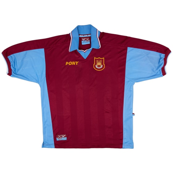1997-98 West Ham Home Shirt #6 - 9/10 - (L)