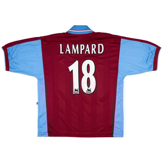 1995-97 West Ham Centenary Home Shirt Lampard #26 - 9/10 - (XL)