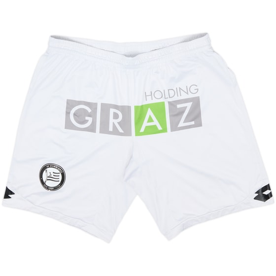 2011-12 Sturm Graz Home Shorts - 6/10 - (L)