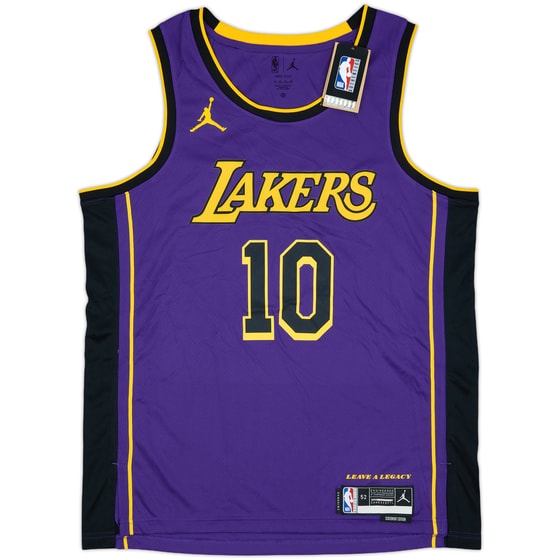2022-25 LA Lakers #10 Jordan Swingman Alternate Jersey (XL)