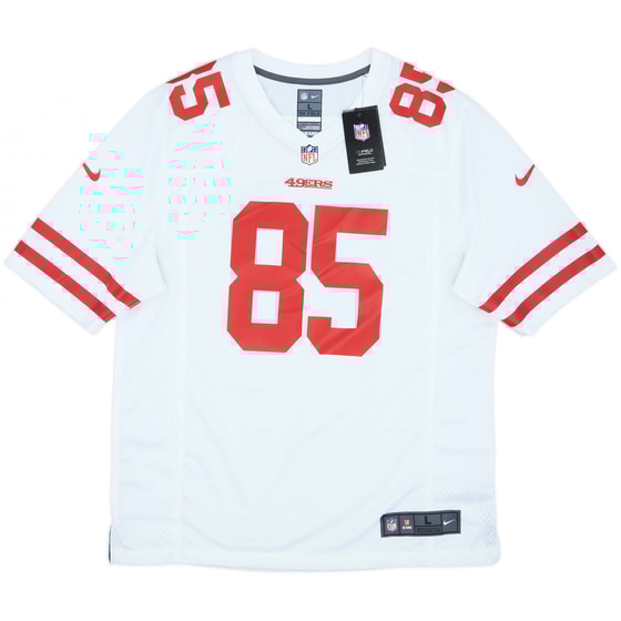 2022-25 San Francisco 49ers Kittle #85 Nike Game Away Jersey (L)