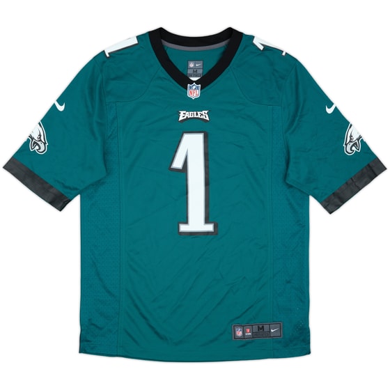 2020-23 Philadelphia Eagles Hurts #1 Nike Game Home Jersey - 10/10 - (M)