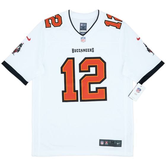 2020-22 Tampa Bay Buccaneers Brady #12 Nike Game Away Jersey (M)