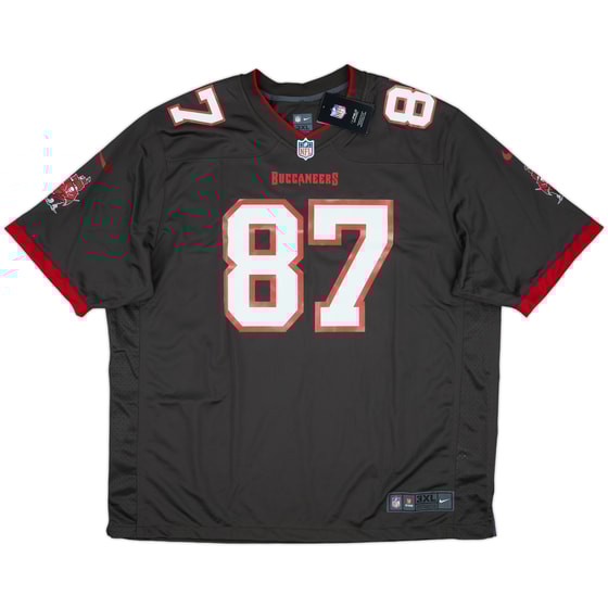2020-21 Tampa Bay Buccaneers Gronkowski #87 Nike Game Alternate Jersey (3XL)