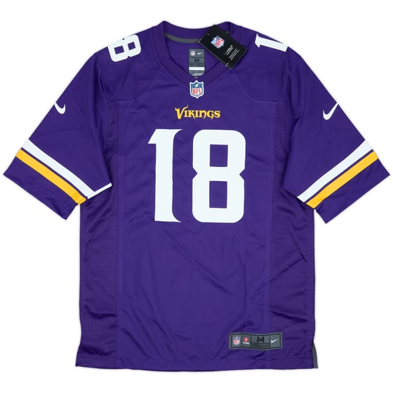 2020-24 Minnesota Vikings Jefferson #18 Nike Game Home Jersey (M)
