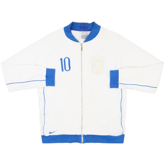 2006-07 Brazil Nike Track Jacket #10 - 5/10 - (L)
