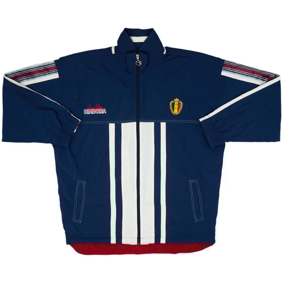 1994-95 Belgium Diadora Track Jacket - 9/10 - (XL)