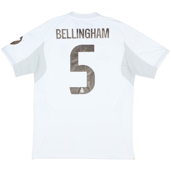 2025-26 Real Madrid Home Shirt Bellingham #5 (L)