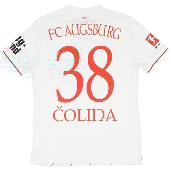 2024-25 Augsburg Match Issue Home Shirt Colina #38