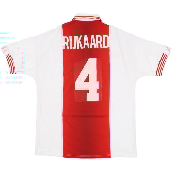 1997-98 Ajax Home Shirt Rijkaard #4 - 6/10 - (XL)