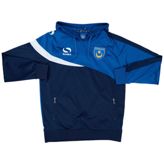 2013-14 Portsmouth Sondico Hooded Sweat Top - 8/10 - (M)