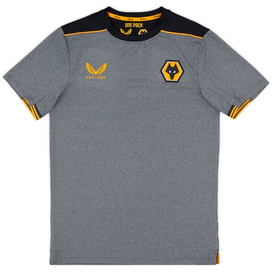 2021-22 Wolves Castore Training Shirt - 9/10 - (XS)