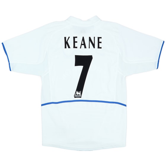 2002-03 Leeds United Home Shirt Keane #7 - 7/10 - (S)