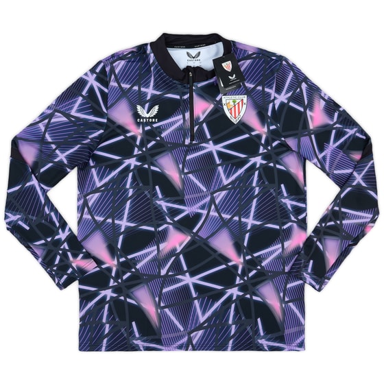 2024-25 Athletic Bilbao Castore Pre-Match 1/4 Zip Top