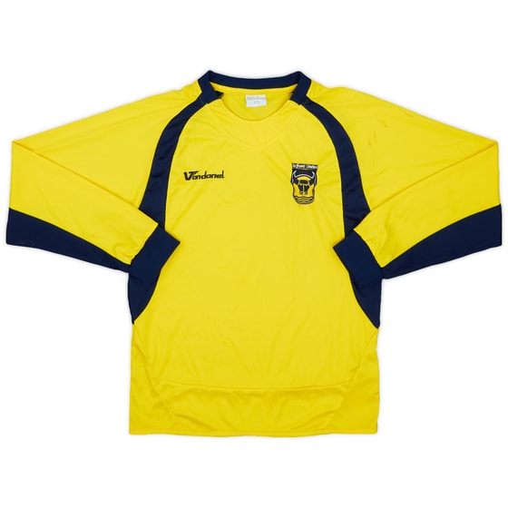 2000s Oxford United Youth Home L/S Shirt #17 - 8/10 - (L.Boys)