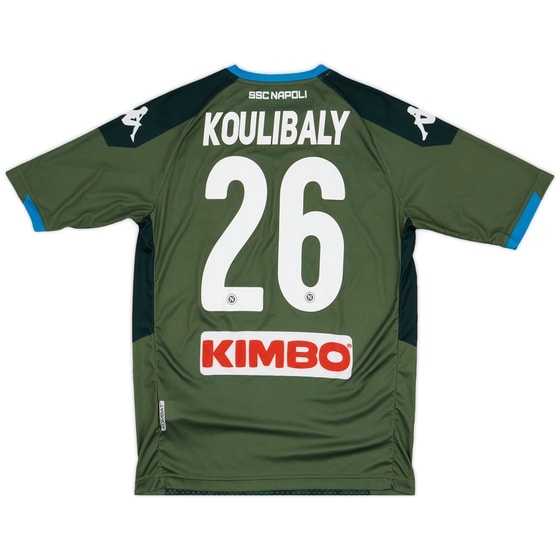 2019-20 Napoli Away Shirt Koulibaly #26 - 9/10 - (M)
