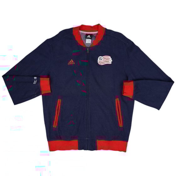 2016-17 New England Revolution adidas Track Jacket - 8/10 - (L)