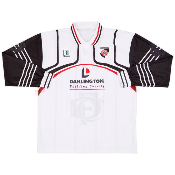 1998-99 Darlington Home L/S Shirt - 8/10 - (XL)