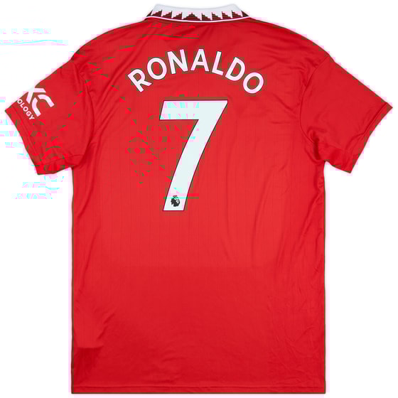 2022-23 Manchester United Home Shirt Ronaldo #7