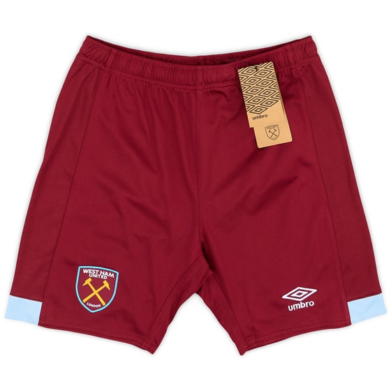 2023-24 West Ham Home Shorts (KIDS)