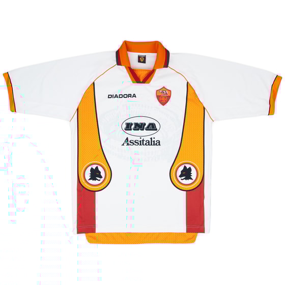 1997-98 Roma Match Issue Away Shirt #5