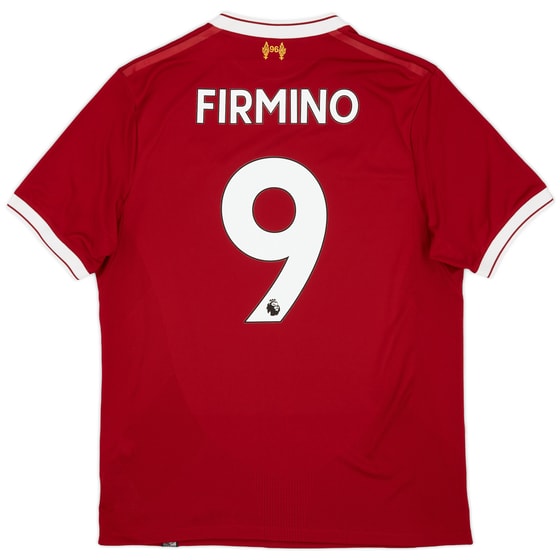 2017-18 Liverpool 125 Years Home Shirt Firmino #9