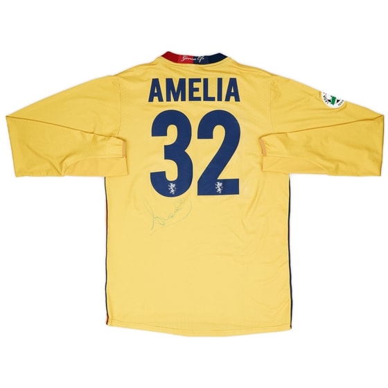 2009-10 Genoa Signed GK Shirt Amelia #32 - 7/10 - (XL)