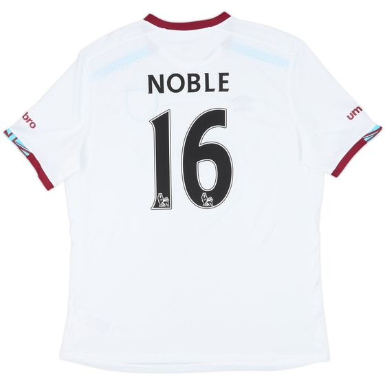 2016-17 West Ham Away Shirt Noble #16 - 8/10 - (XXL)