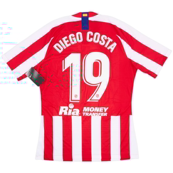 2019-20 Atletico Madrid Player Issue Domestic Home Shirt Diego Costa #19 (L)