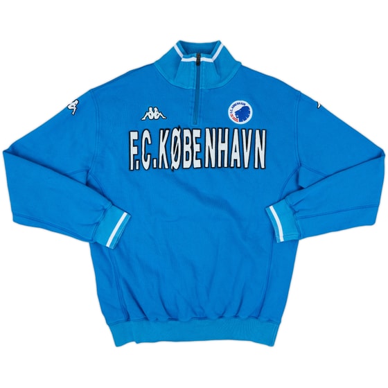 2009-10 FC Copenhagen Kappa 1/4 Zip Track Jacket - 8/10 - (XL)