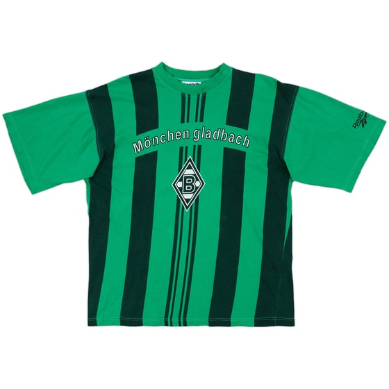 1995-96 Borussia Monchengladbach Reebok Graphic Tee - 7/10 - (S)